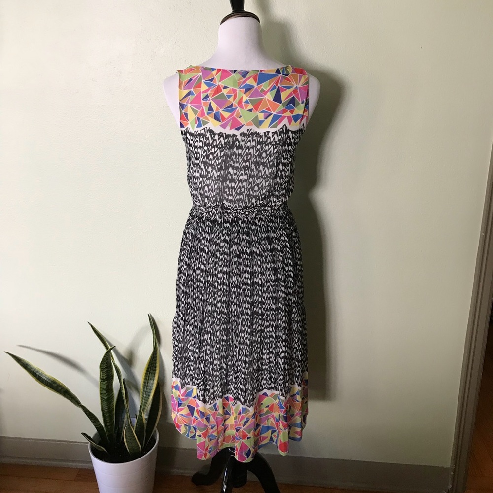 Multi Patterned Artist Dress - Picture 2 of 8